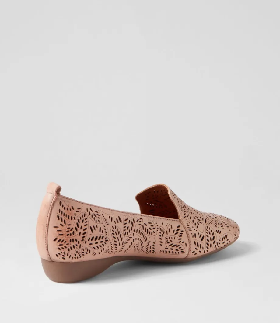 Errin Rose Leather Loafers