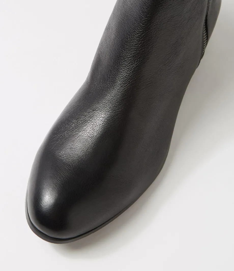 Fabian Black Leather