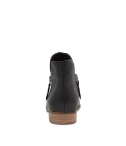 Faye Dj Black Natural Heel Leather