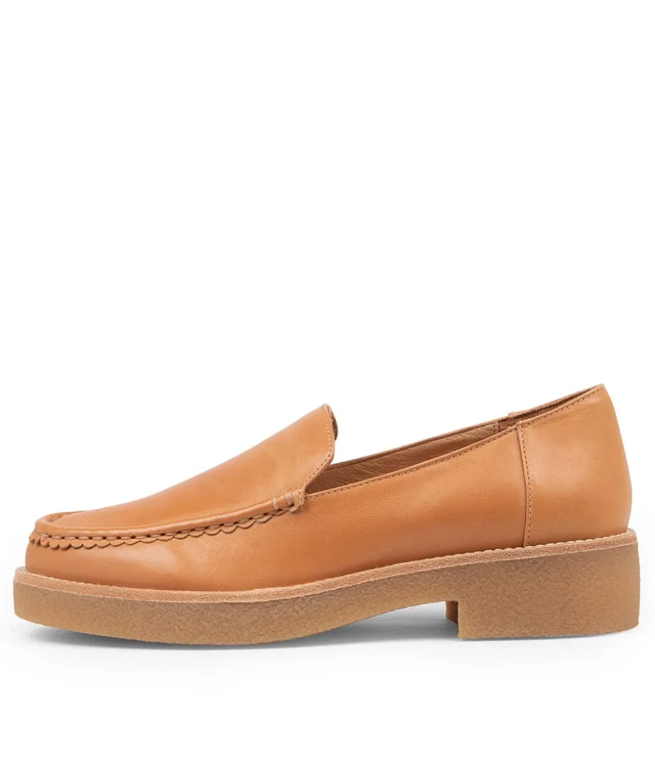 Feight Tan Leather Loafers