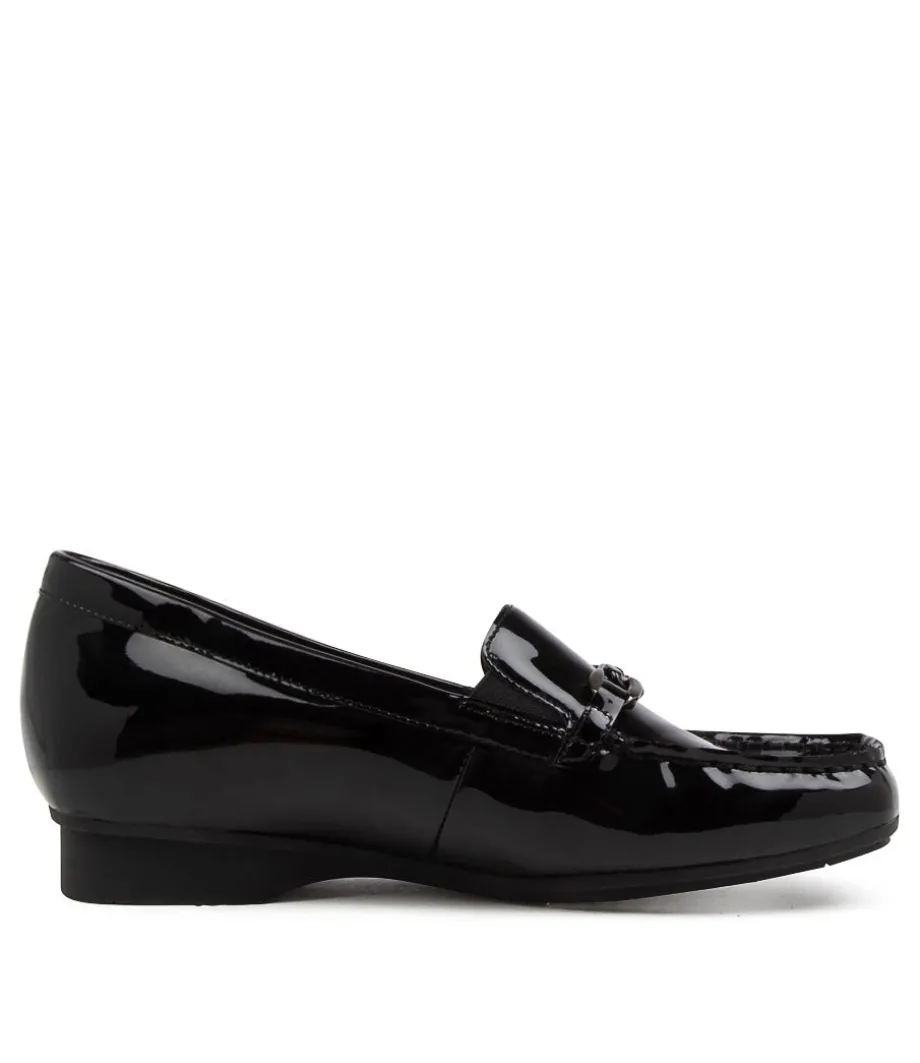 Fenders Xf Black Patent Leather Loafer
