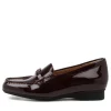 Fenders Xf Bordeaux Patent Leather Loafer