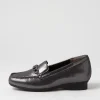 Fenders Xf Pewter Powder Leather Loafers