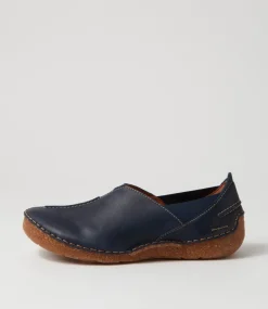 Fergey 69 Ocean Leather Flat Shoes