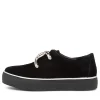 Filpy Black Suede Sneakers Black Sole