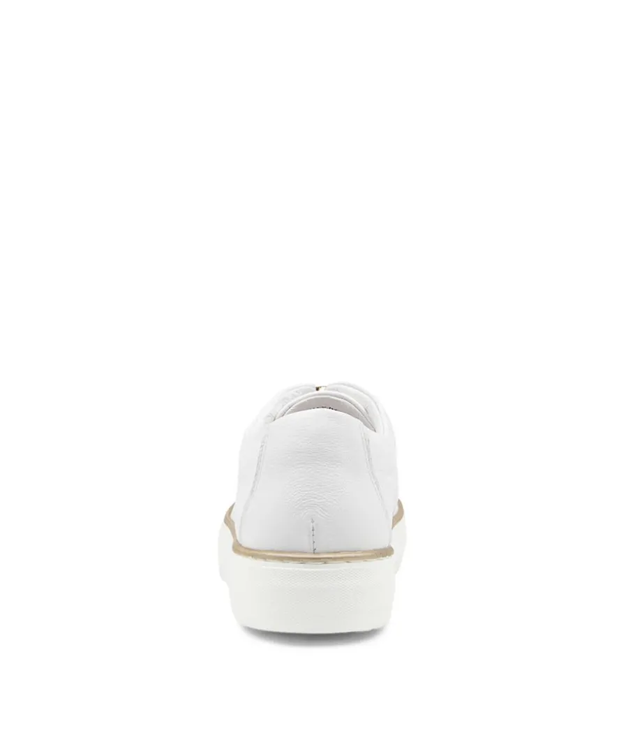 Filpy White Leather Sneakers