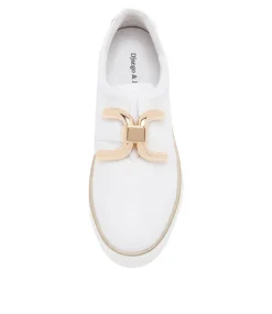 Filpy White Leather Sneakers