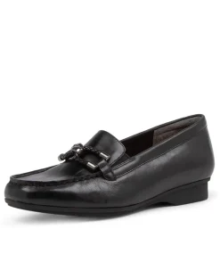 Flossys Xf Black Leather Loafers