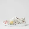 Fox Xf White Fields Leather Sneakers