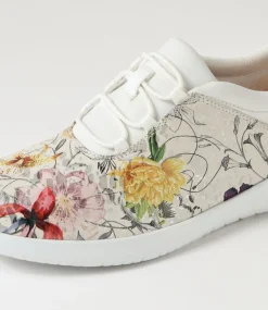 Fox Xf White Fields Leather Sneakers