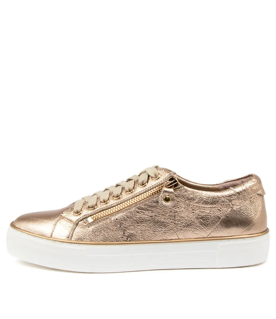 Froggy Champagne Leather