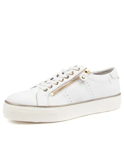Froggy White Leather