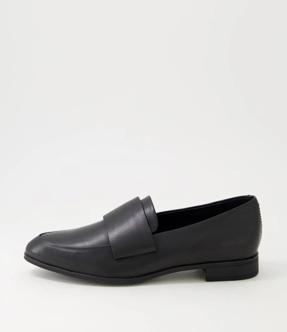 Gabrian Black Leather Loafers