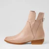 Gaines Cafe Leather Ankle Boots