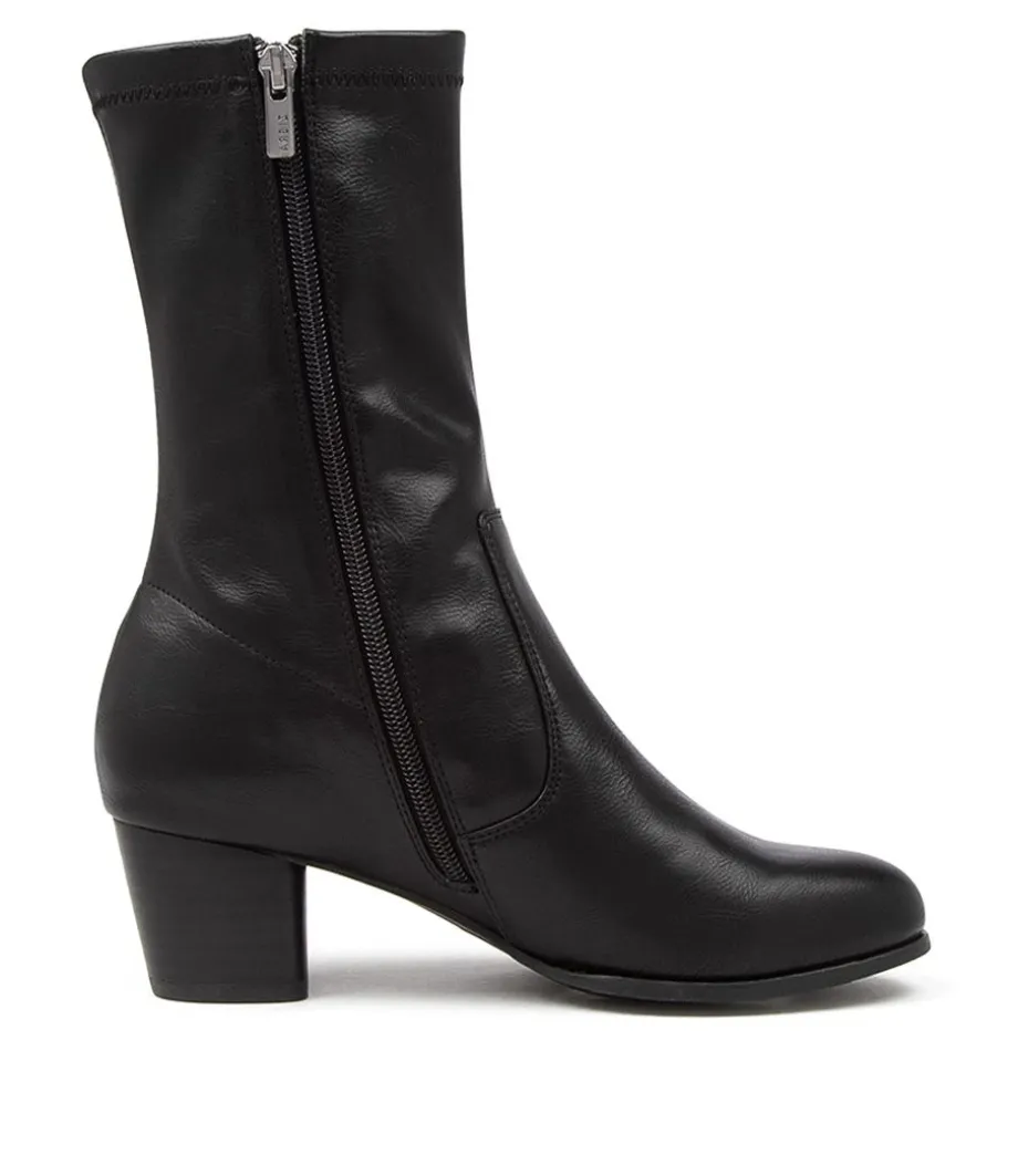 Genevey W Black Ankle Boots Bh