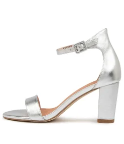 Gessie Silver Leather