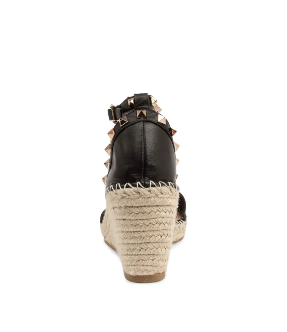 Gigi Black Leather