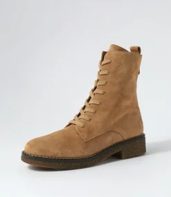 Gipsiee Nutmeg Suede Ankle Boots