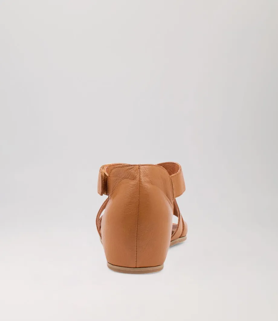 Haan Dark Tan Leather Sandals