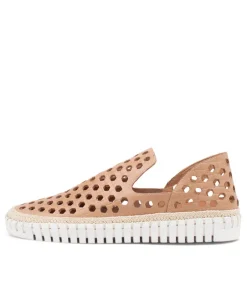 Haben Latte Leather Sneakers