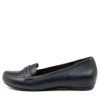 Hadi W Navy Leather