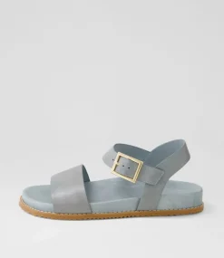 Hammil W Denim Leather Sandals