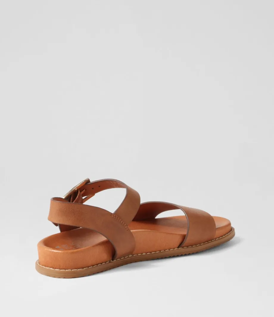 Hammil W Tan Leather Sandals
