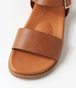 Hammil W Tan Leather Sandals