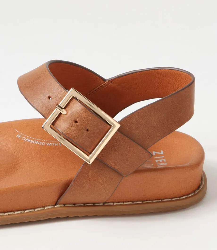 Hammil W Tan Leather Sandals