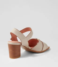 Hampton Almond Tan Leather Sandals