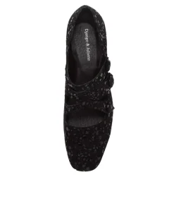 Hannon Dj Black Sparkle Suede