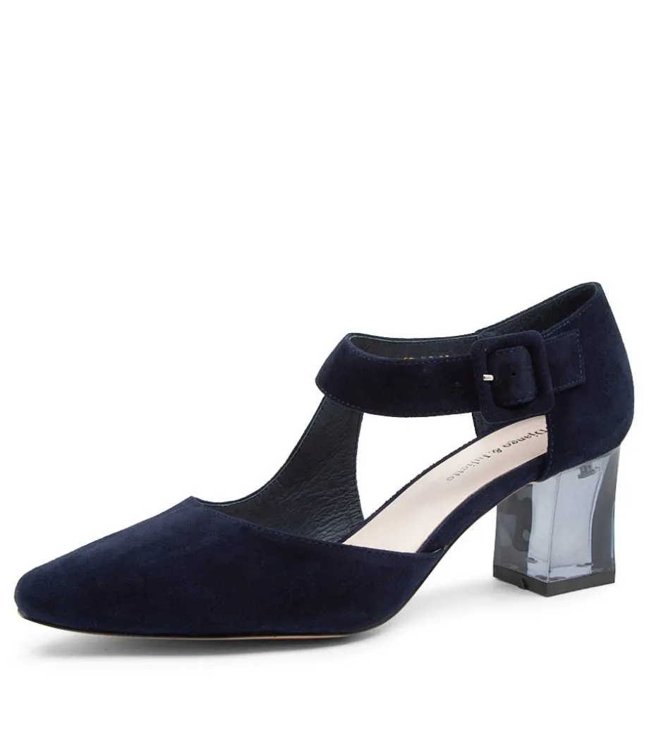 Happie Dj Navy Suede