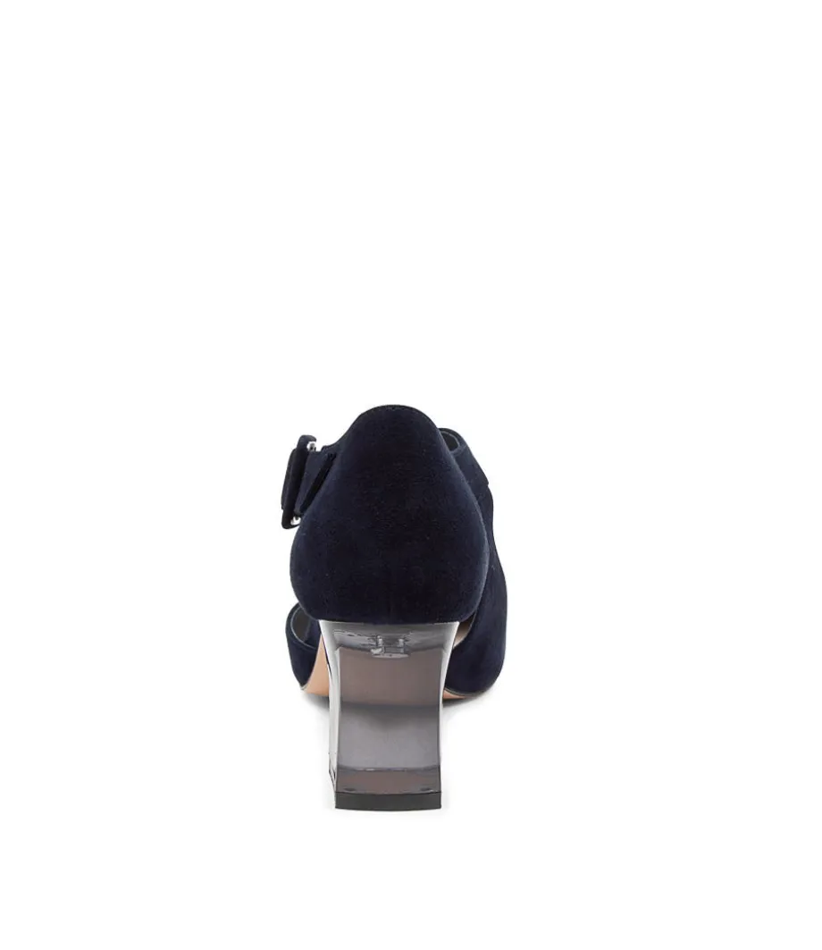 Happie Dj Navy Suede