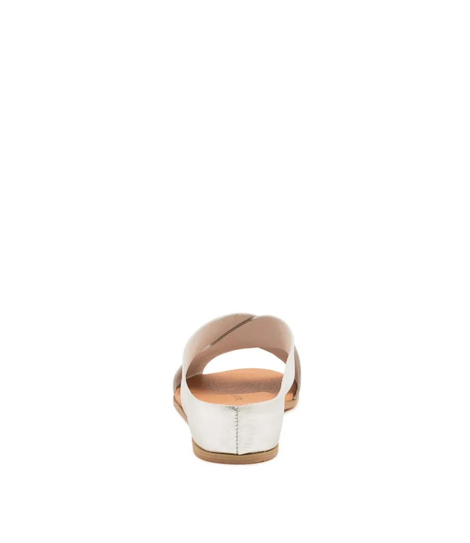 Harli Silver Leather