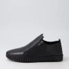 Havika Black Leather Sneakers