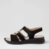 Hawaii 11 Schwarz Suede Sandals