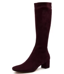 Hayleys Mulberry Stretch Microsuede