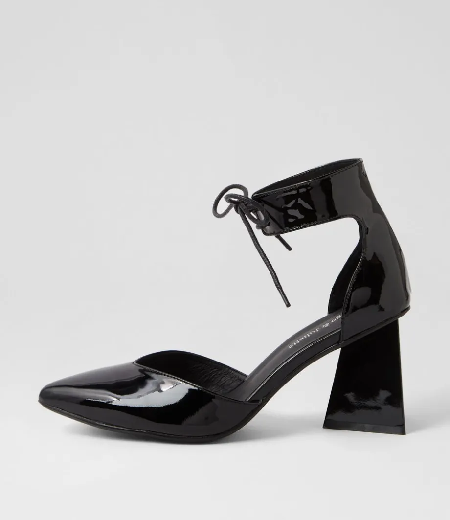 Hitany Black Patent Leather Heels