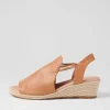 Hlensia Dk Tan Leather