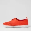 Huston Watermelon White Suede Sneakers