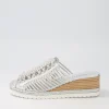Ianto Silver Scratch Leather Espadrilles