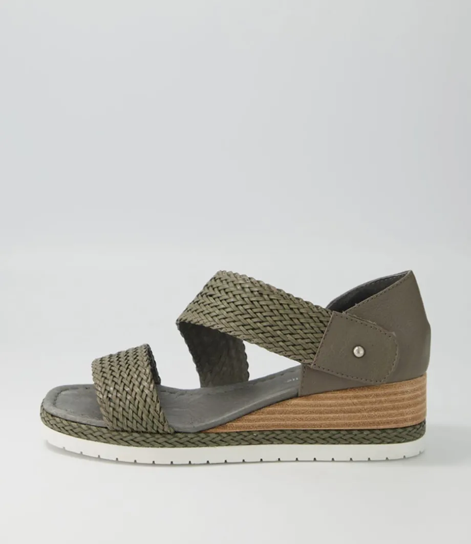 Ide Smoke Weave Leather Espadrilles