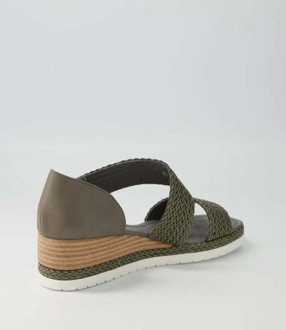 Ide Smoke Weave Leather Espadrilles