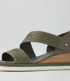 Ide Smoke Weave Leather Espadrilles