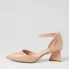 Illie Cappuccino Patent Leather Heels