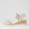 Imari Nougat Weave Leather Espadrilles