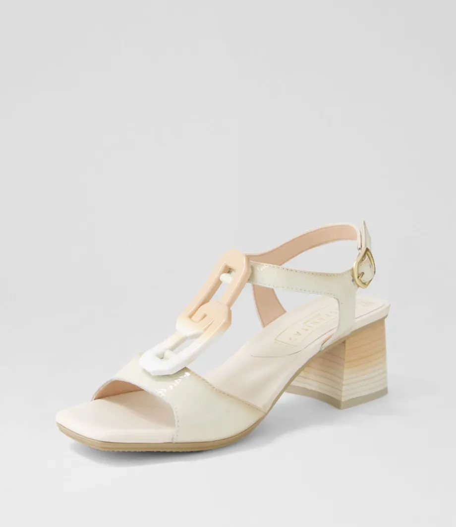 Iris 11 Panna Leather Sandals