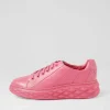 Irsia New Pink Leather Sneakers