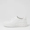 Irsia White Leather Sneakers