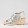 Jamm Silver Wash Leather Sandals